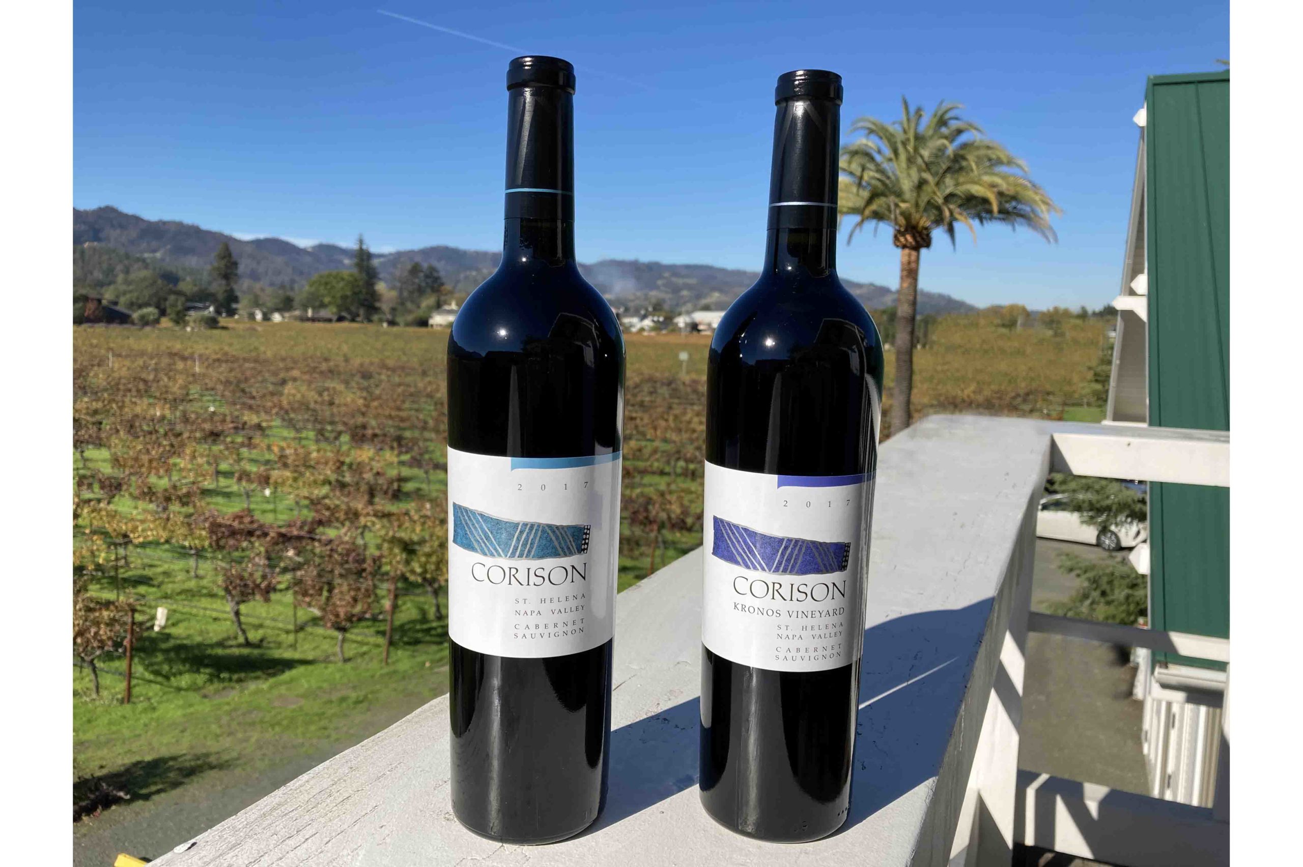 Duet of the 2017 Corison Kronos Vineyard and Napa Valley Cabernet Sauvignon