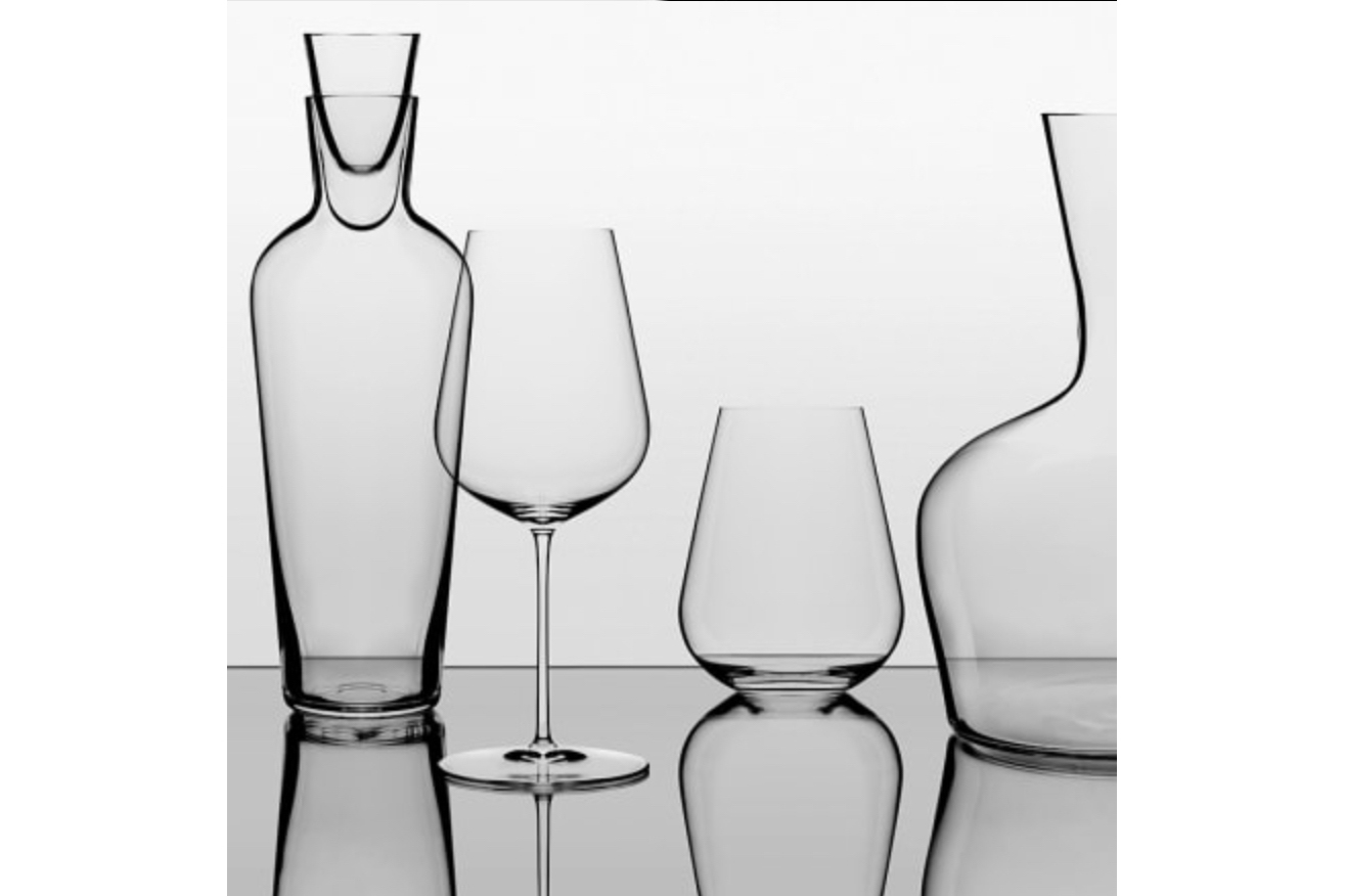 Decanters and wine glasses by Jancis Robinson