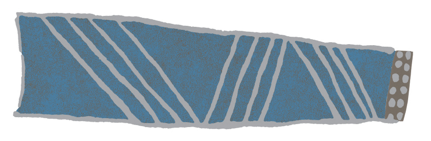 Corison logo - ancient image representing rain